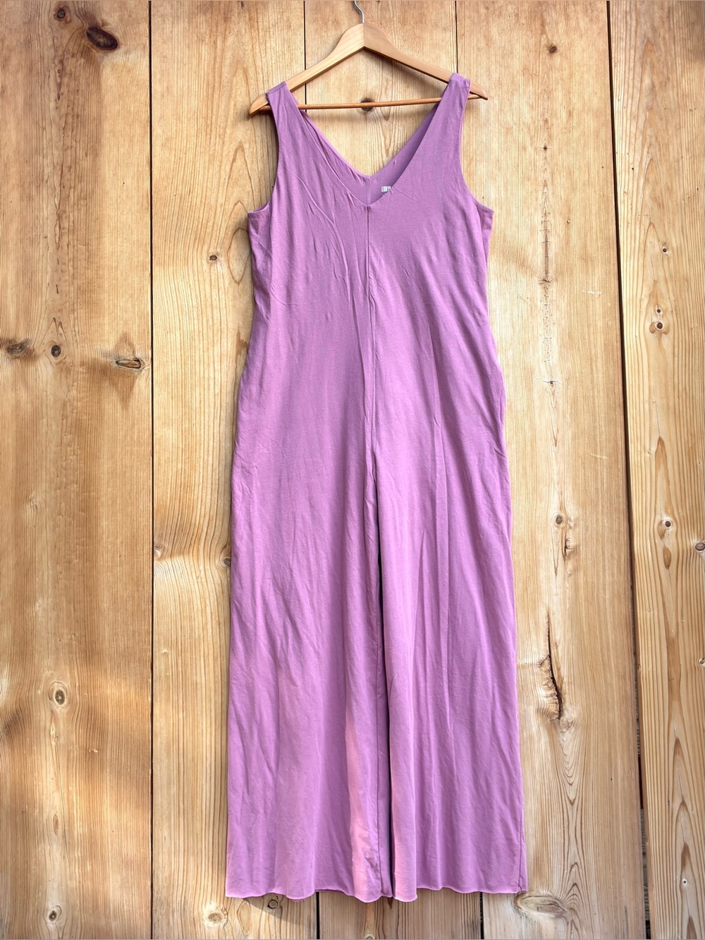 Lunya Pima Cotton Restore Romper Jumpsuit Sz Large